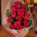 Luxuosas 12 Rosas Importadas & Ferrero Rocher