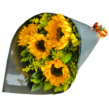 Maravilhoso Buquê De 4 Girassóis