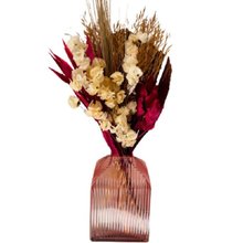 Vaso Rosa com Bouganvillea Alvejada