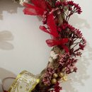 Guirlanda Natalina Com Flores Secas