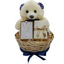Cesta Urso Fofinho e Colar