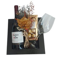 Caixa de Vinho e Chocolate