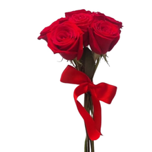 Ramalhete 6 Rosas com Laço de Cetim