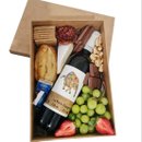 Box Queijo Vinho Frutas  Chocolate 
