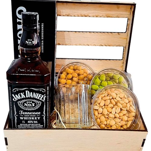 Baú Whisky Jack Daniel's Petiscos