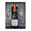 kit Espumante Brut com Duas Taças