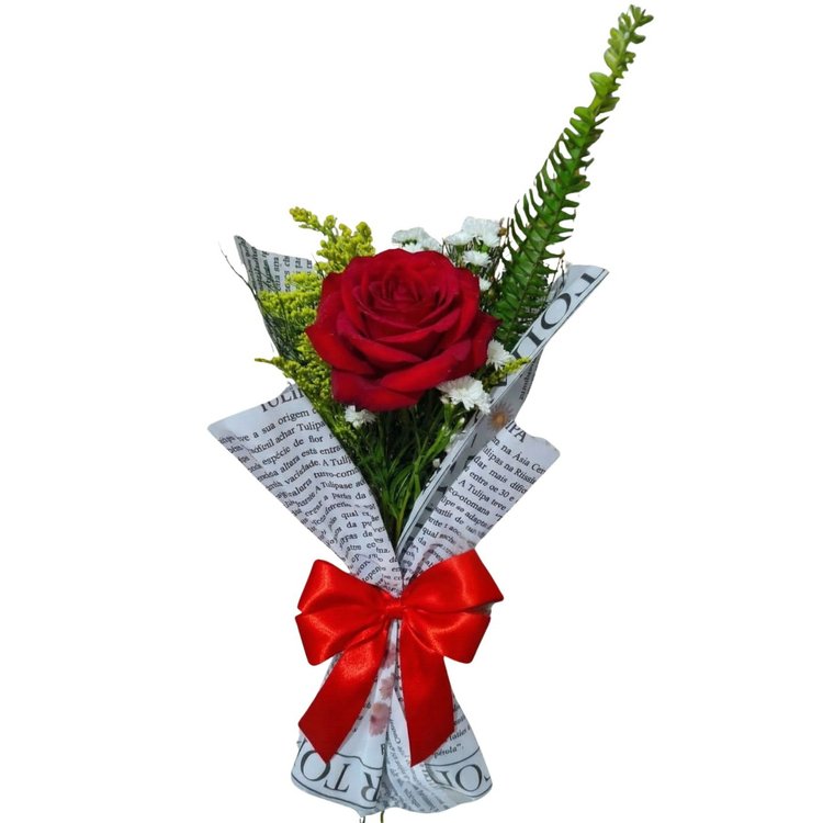 Rosa Vermelha Sorriso