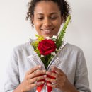 Rosa Vermelha Sorriso