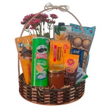 Cesta Café com Chocolates