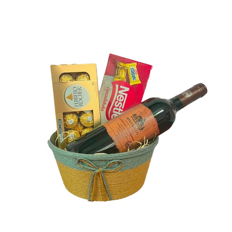 Cesta ChocoWine