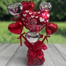 Arranjo de balões EU TE AMO