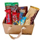 Cesta de Chocolate Mimo de Parabéns