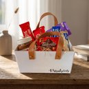 Cesta de Chocolate Cartonada Parabéns 