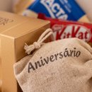 Cesta de chocolate Aniversário 