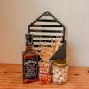 Cesta Whiskey Parabéns Petiscos