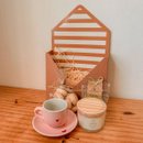 Cesta aniversário cuidados vela e escalda pés