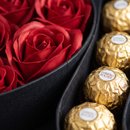 Caixa I Love You de Rosas