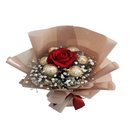 Buquê Doçura de Rosa e Ferrero Rocher