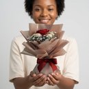 Buquê Doçura de Rosa e Ferrero Rocher