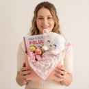 Cesta Maternidade Menina com Naninha Ovelha 