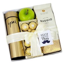 Cesta Box Gold Dia Dos Pais 