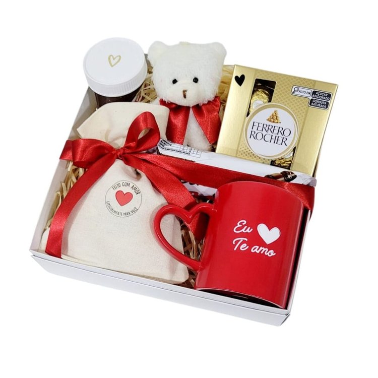 Cesta Box Love You Namorados