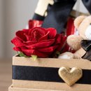 Cesta Especial Romântica Amor Black & Rose 
