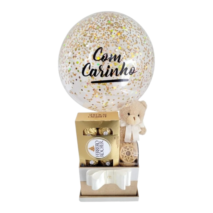 Cesta Carinho Especial Com Ferrero Rocher