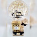 Cesta Carinho Premium Com Ferrero Rocher 