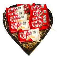 Coração KitKat Misto