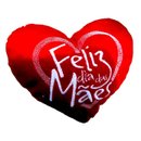Coração de Pelúcia Dia das Mães