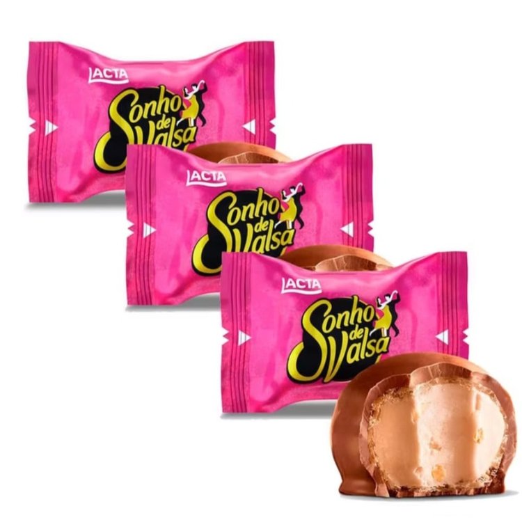 Bombom Lacta Sonho de Valsa KIT com 3 Bombons