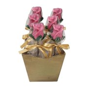 Rosas de Chocolate ao Leite Rosas