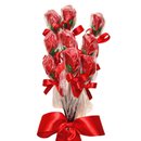 Buquê De Rosas De Chocolate - Com 09 Rosas
