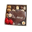 Caixa Coração Chocolate Te Amo