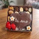 Caixa Coração Chocolate Te Amo