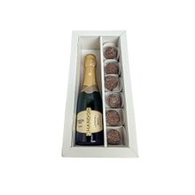 Caixa Espumante Baby Chandon com Trufas de Champanhe