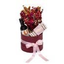Kit Mãe Vinho e Bolachas e Flores Secas