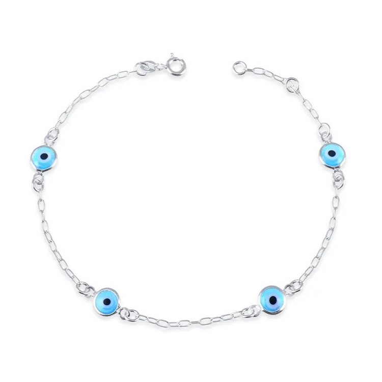 Pulseira Olho Grego - Prata 925