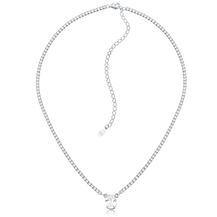 Colar de Prata Rodinado Riveira Elegance 37cm