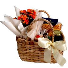 Cesta Sacola Café da Manhã ou Tarde Harmoniosa