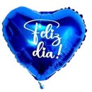 Balão Carinhoso Coração Azul