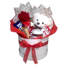 Cesta Mix Chocolates e Mimos Carinhosos