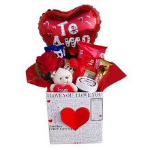 Cesta Love Journal Mix Chocolates