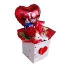 Cesta Love Journal Mix Chocolates