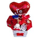 Cesta Love Journal Mix Chocolates