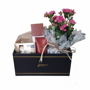 Caixa Flores, Chocolate e Loção