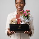 Caixa Flores, Chocolate e Loção