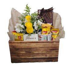 Cesta de Café da Manhã Azaleia