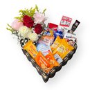 Cesta de Café Coração Apaixonado 